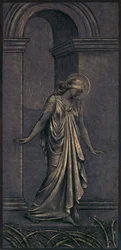 Étude finie pour Le Chemin épineux, vers 1897
